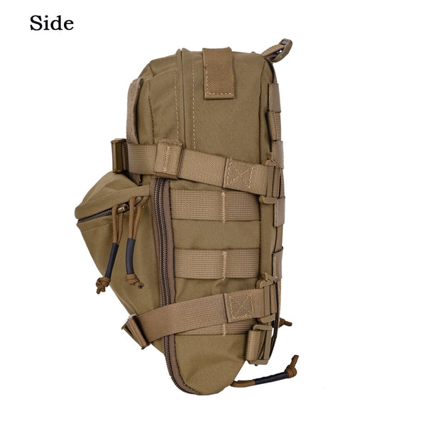 Tactical MOLLE Mini Hydration Water Bladder Carrier Attachment Pack