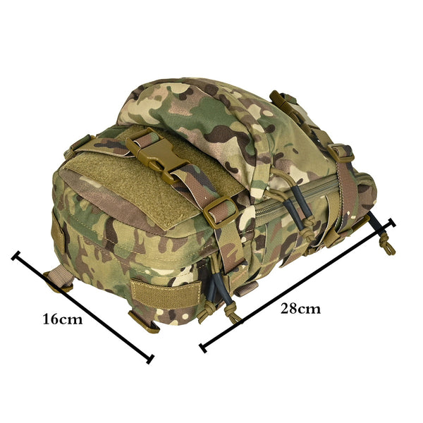 Tactical MOLLE Mini Hydration Water Bladder Carrier Attachment Pack