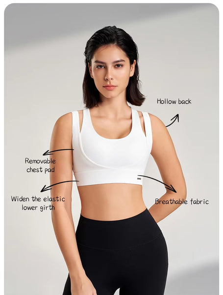 Women Sports Bra Elastic Yoga Vest