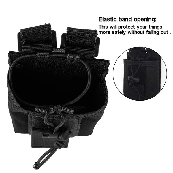 1000D Tactical MOLLE Walkie Talkie Magazine Pouch Pocket