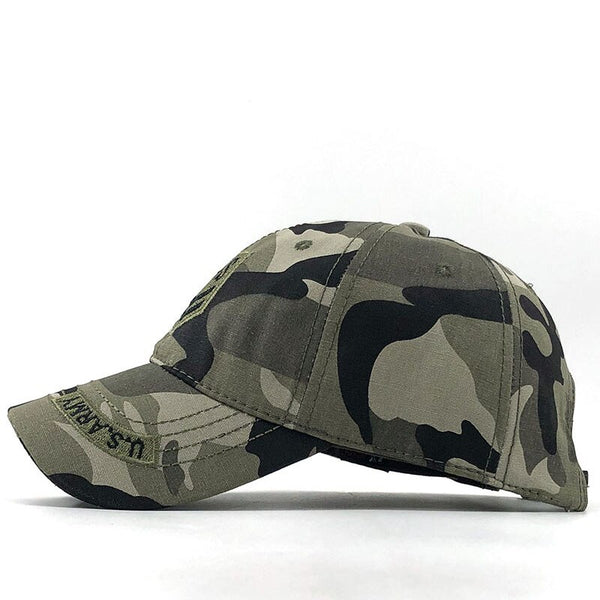 Tactical Baseball Cap US Army Embroidery 54-60cm Adjustable