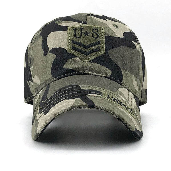 Tactical Baseball Cap US Army Embroidery 54-60cm Adjustable