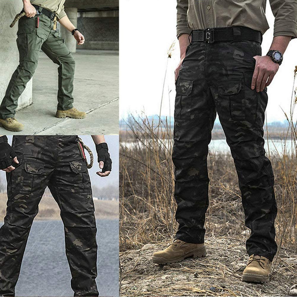 Tactical Mens IX2 Cargo Pants Durable Lightweight Trousers Ripstop