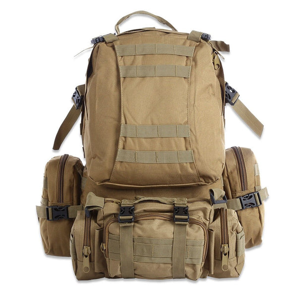 800D Tactical MOLLE 4-in-1 Multi-functional Combination Backpack 50L