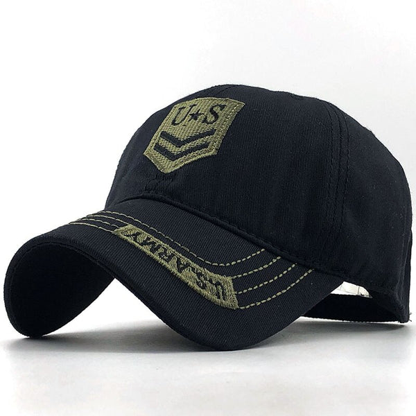 Tactical Baseball Cap US Army Embroidery 54-60cm Adjustable