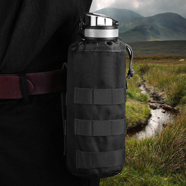 1000D Tactical MOLLE Water Bottle Pouch Bag 1L