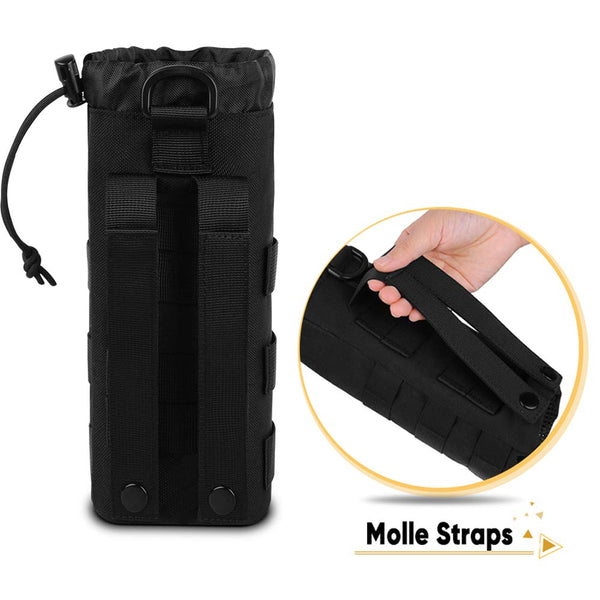 1000D Tactical MOLLE Water Bottle Pouch Bag 1L