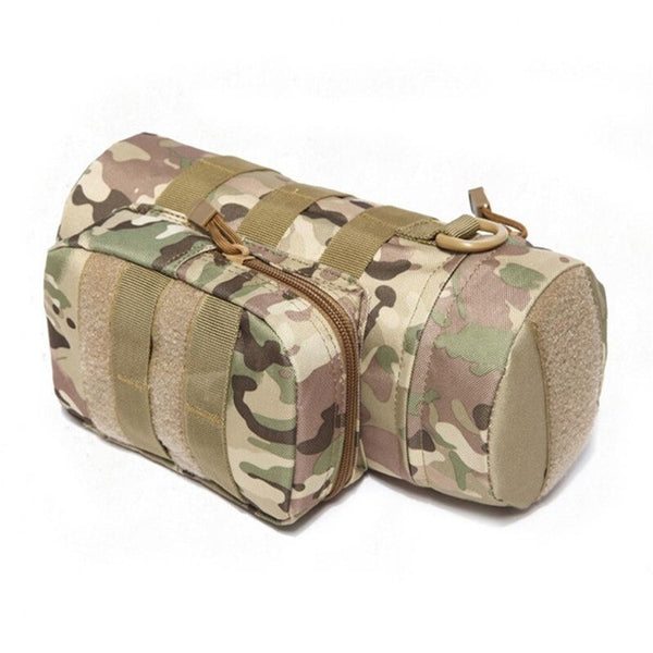 600D Tactical MOLLE Water Bottle Pouch Kettle Waist Bag 1-2L