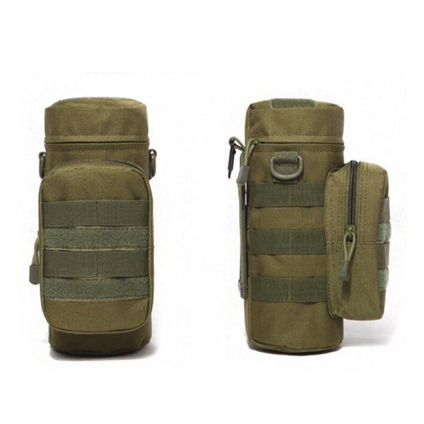 600D Tactical MOLLE Water Bottle Pouch Kettle Waist Bag 1-2L