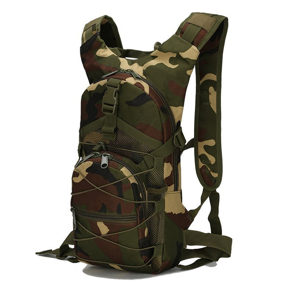 800D Tactical MOLLE Survival Hydration Backpack 15L