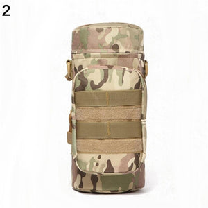 600D Tactical MOLLE Water Bottle Pouch Kettle Waist Bag 1-2L