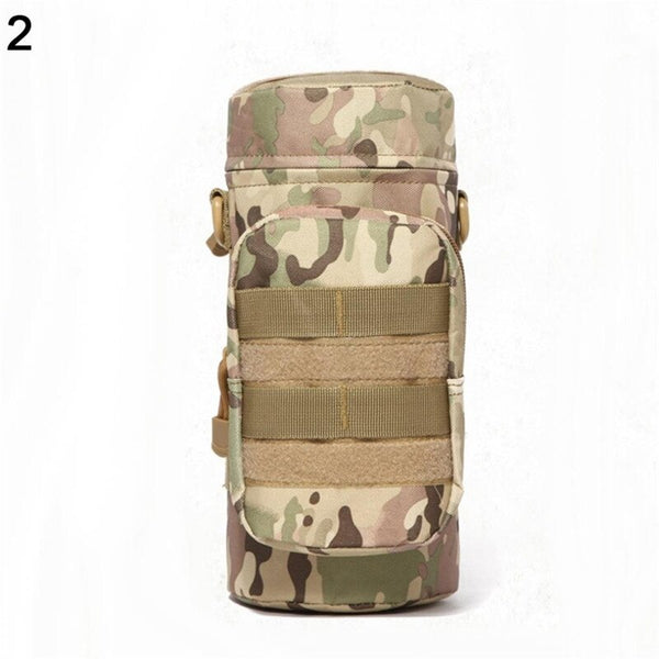 600D Tactical MOLLE Water Bottle Pouch Kettle Waist Bag 1-2L