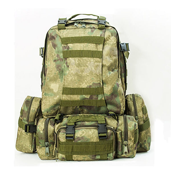 800D Tactical MOLLE 4-in-1 Multi-functional Combination Backpack 50L