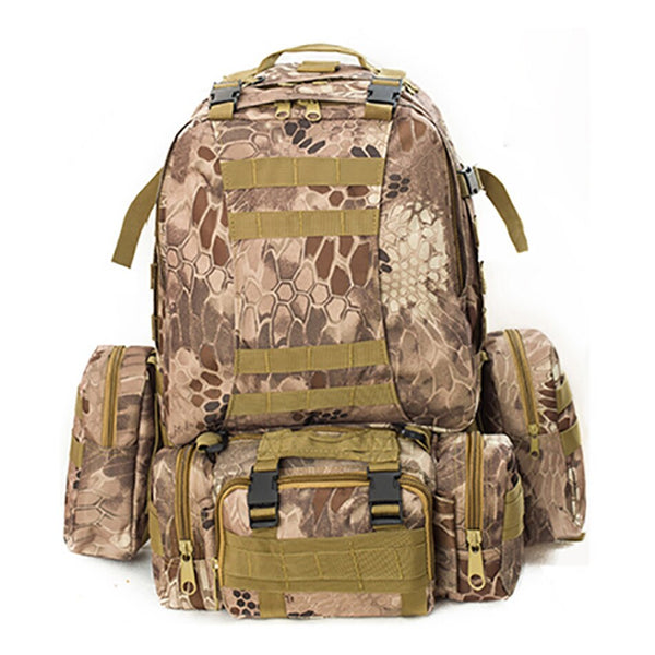 800D Tactical MOLLE 4-in-1 Multi-functional Combination Backpack 50L