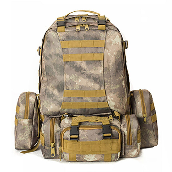 800D Tactical MOLLE 4-in-1 Multi-functional Combination Backpack 50L