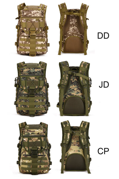 Tactical MOLLE Multi-compartment Military Backpack Waterproof 36L