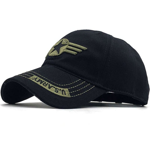 Tactical Baseball Cap US Army Emblem 54-60cm Adjustable