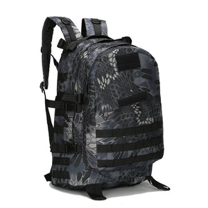 600D Tactical MOLLE Large Capacity 3D Backpack 35L