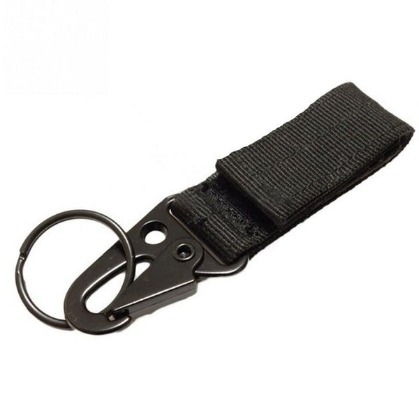 2PC Carabiner Hanger Tactical MOLLE Webbing Strap