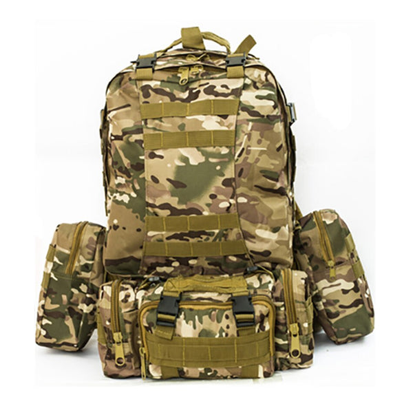 800D Tactical MOLLE 4-in-1 Multi-functional Combination Backpack 50L