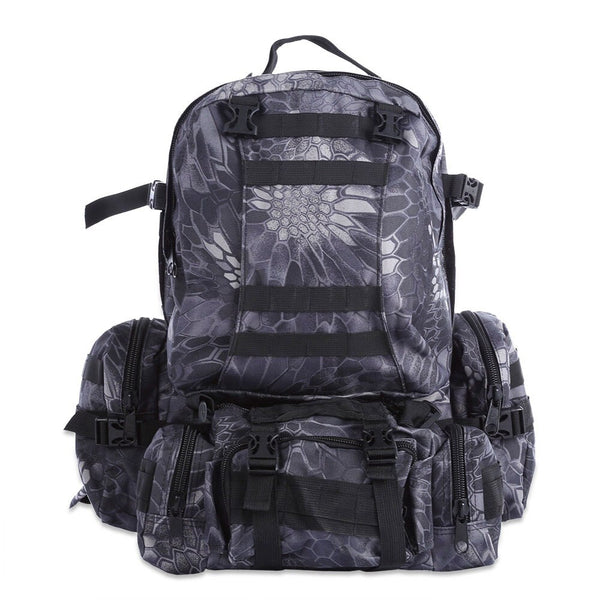 800D Tactical MOLLE 4-in-1 Multi-functional Combination Backpack 50L