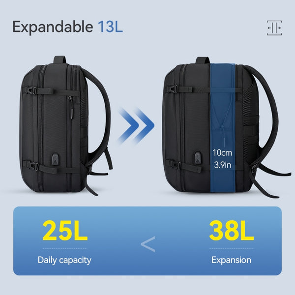 Mark Ryden MR-1930 15.6-inch Laptop Computer Expandable Backpack USB Charging