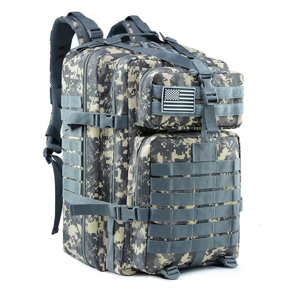 900D Tactical MOLLE Heavy-Duty 3D Military Backpack Waterproof 50L