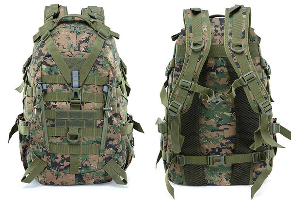 Tactical MOLLE Reflector Strip Backpack 25L