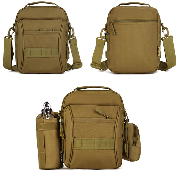 Tactical MOLLE Crossbody Shoulder Messenger Bag Waterproof