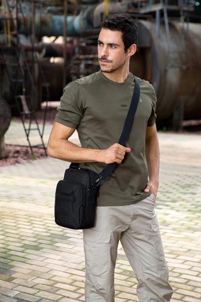 Tactical MOLLE Crossbody Shoulder Messenger Bag Waterproof