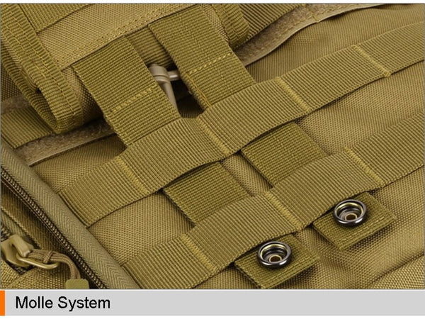 Tactical MOLLE Crossbody Shoulder Sling Bag Waterproof 20L