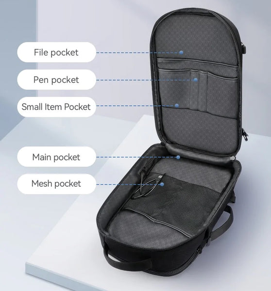 Mark Ryden MR-1930 15.6-inch Laptop Computer Expandable Backpack USB Charging