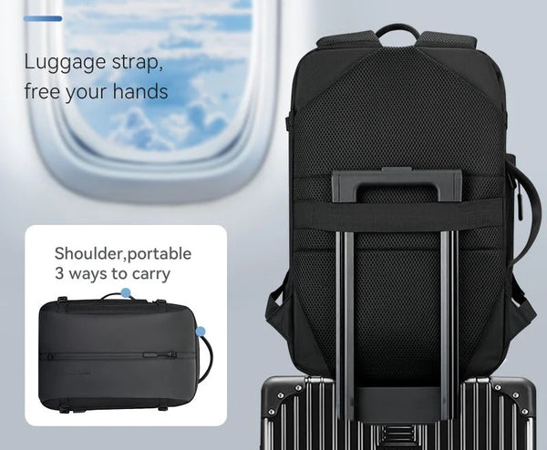 Mark Ryden MR-1930 15.6-inch Laptop Computer Expandable Backpack USB Charging