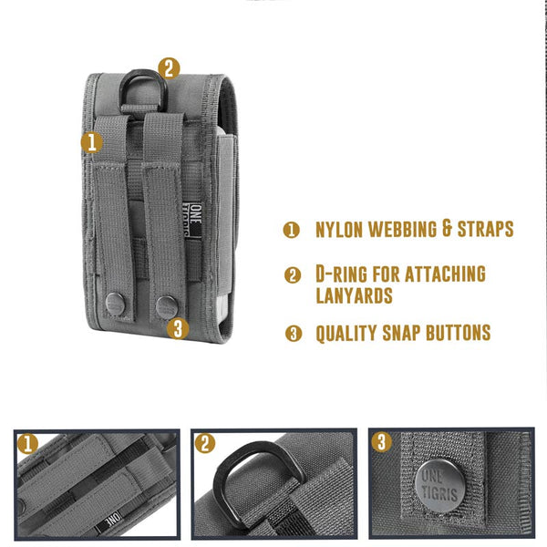 OneTigris Tactical MOLLE Phone Case Waist Pouch