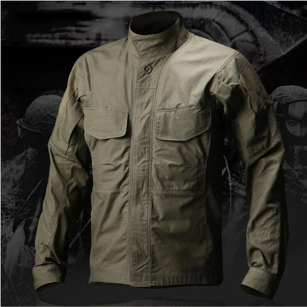 Tactical Mens Shirt Military Combat Long Sleeve