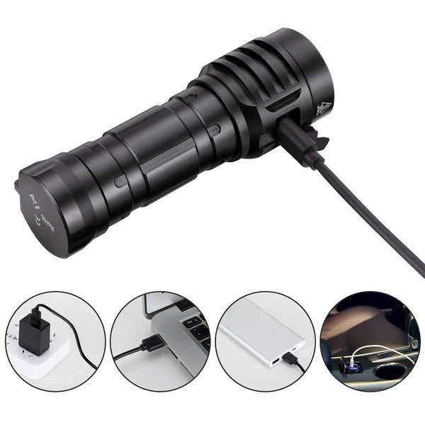 IF25A Anduril LED Flashlight 4xSST20 USB-C Direct Charge 3800lm