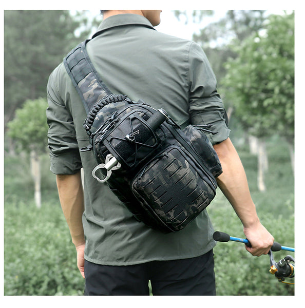 Tactical MOLLE Large-Capacity EDC Crossbody Sling Bag