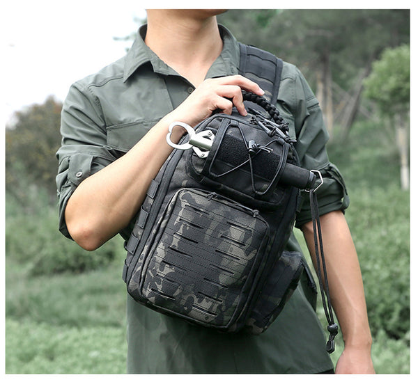 Tactical MOLLE Large-Capacity EDC Crossbody Sling Bag