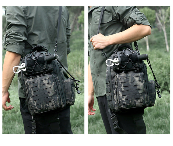 Tactical MOLLE Large-Capacity EDC Crossbody Sling Bag