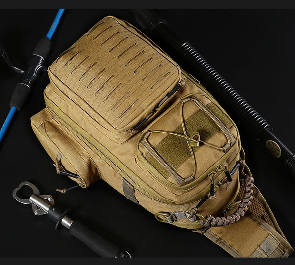 Tactical MOLLE Large-Capacity EDC Crossbody Sling Bag