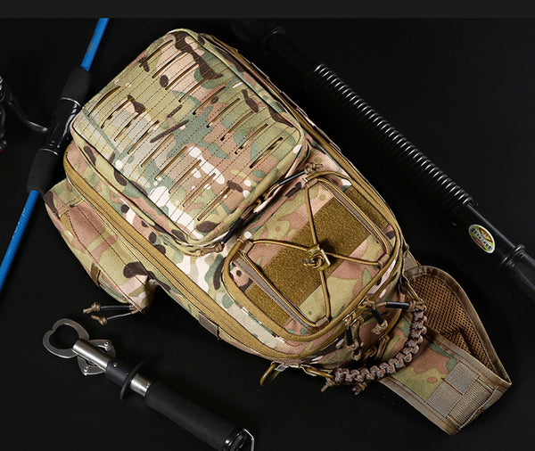 Tactical MOLLE Large-Capacity EDC Crossbody Sling Bag