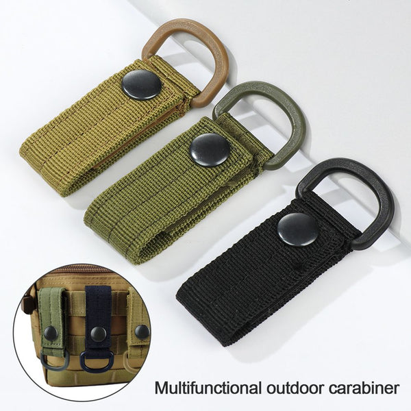 2PC Carabiner Backpack Hanging Buckle Strap