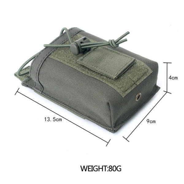 1000D Tactical MOLLE Walkie Talkie Magazine Pouch Pocket