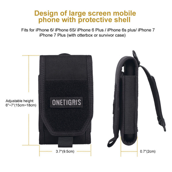 OneTigris Tactical MOLLE Phone Case Waist Pouch