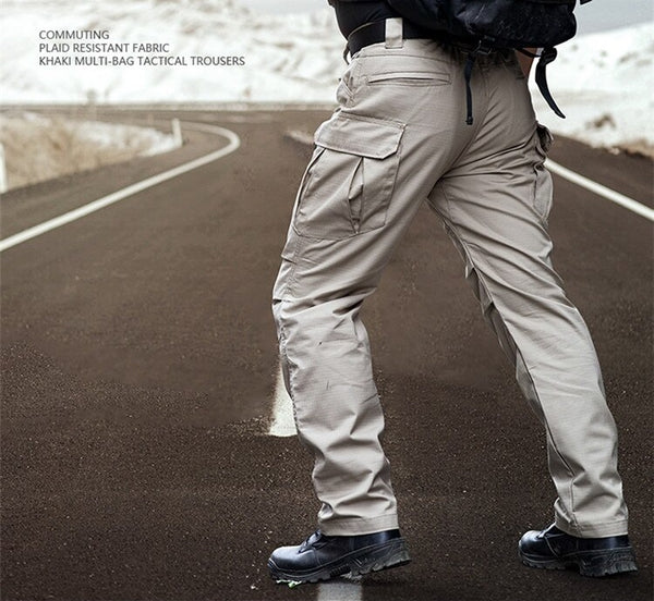 Tactical Mens IX2 Cargo Pants Durable Lightweight Trousers Ripstop Waterproof