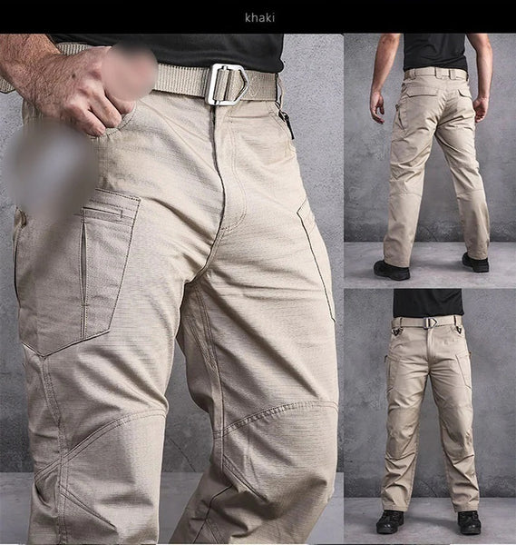 Tactical Mens IX8 Cargo Pants Active Combat Trousers Ripstop Waterproof