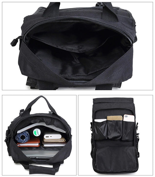 Tactical MOLLE Laptop Backpack Waterproof