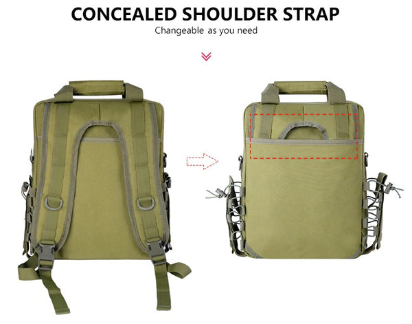 Tactical MOLLE Laptop Backpack Waterproof