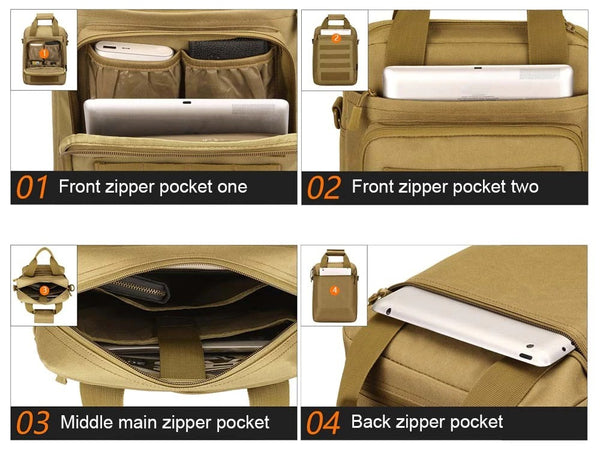 Tactical MOLLE Shoulder Bag Waterproof
