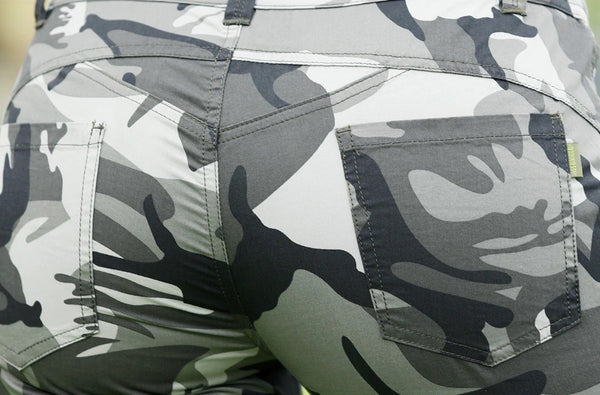 Women Camouflage Summer Pants Plus Size Trousers